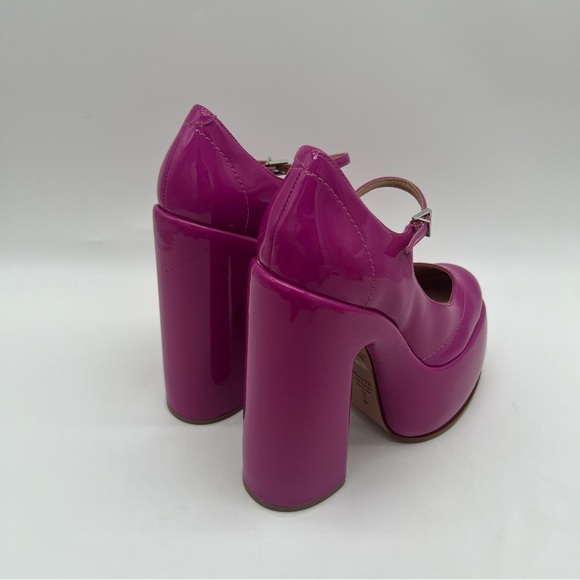 SCHUTZ Women’s Zayne Patent Pump Pink Size 7 - Picture 6 of 10